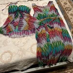 New profile Gottex swim top and dress set size s-m